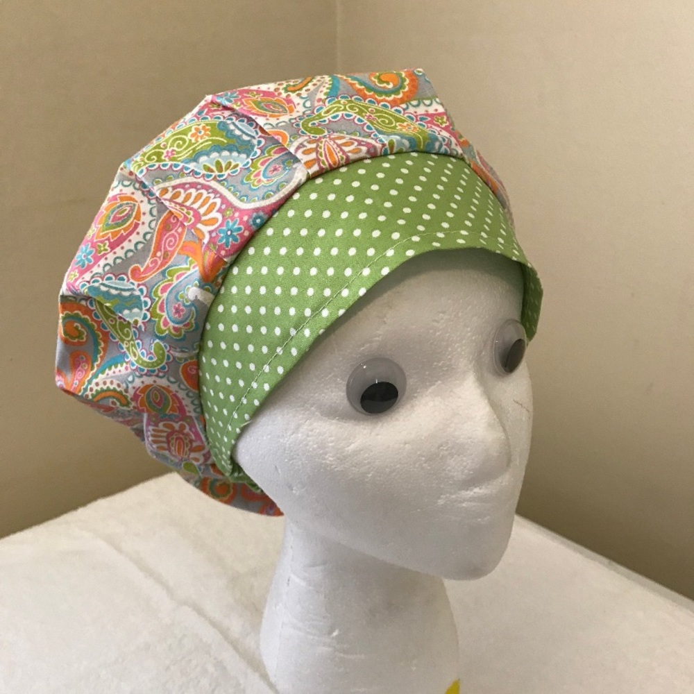 Surgical Cap/ Bouffant/ Chemo Cap/ Chefs Hat
